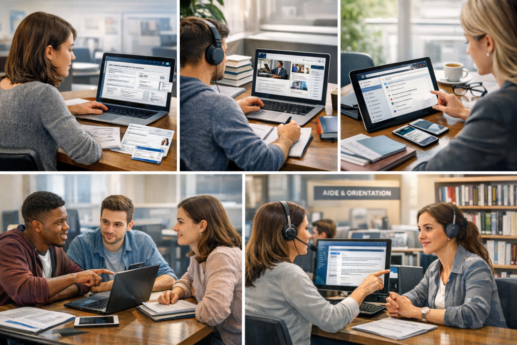 Les services disponibles dans l’ENT Paul Valéry