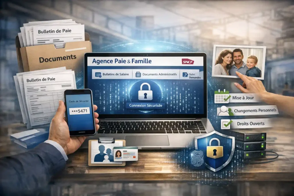 Accès et fonctionnement du compte Agence Paie et Famille
