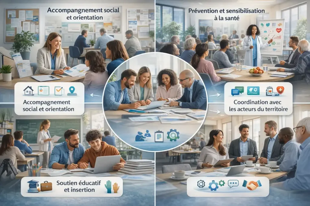 Des missions centrées sur l’accompagnement global