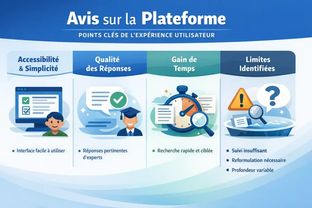 Avis et perception globale de la plateforme