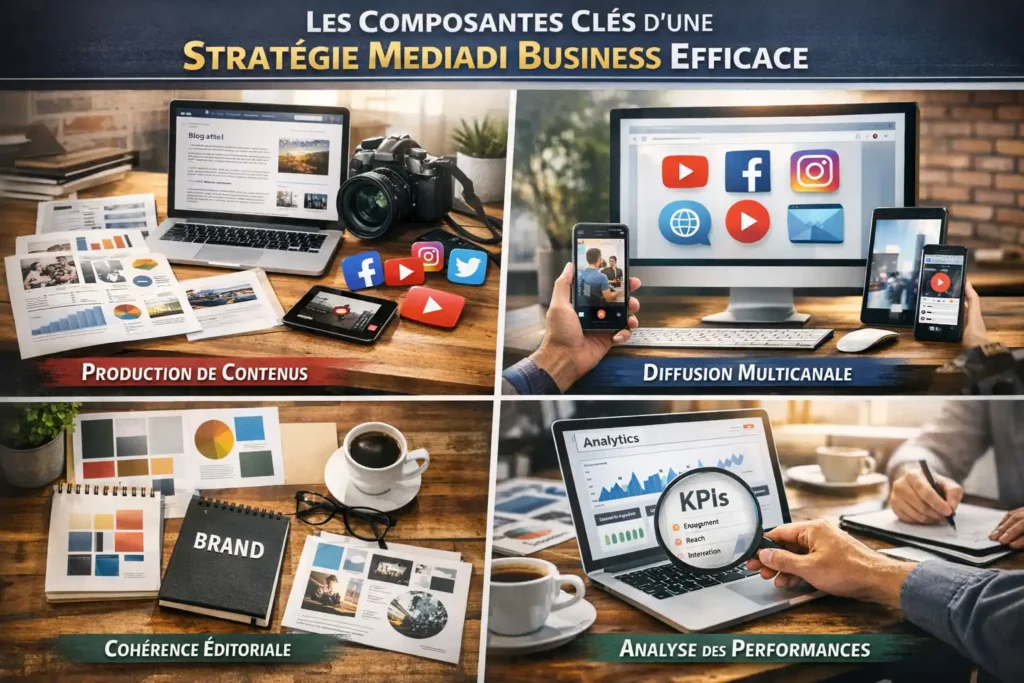 Les composantes clés d’une stratégie Mediadi Business efficace