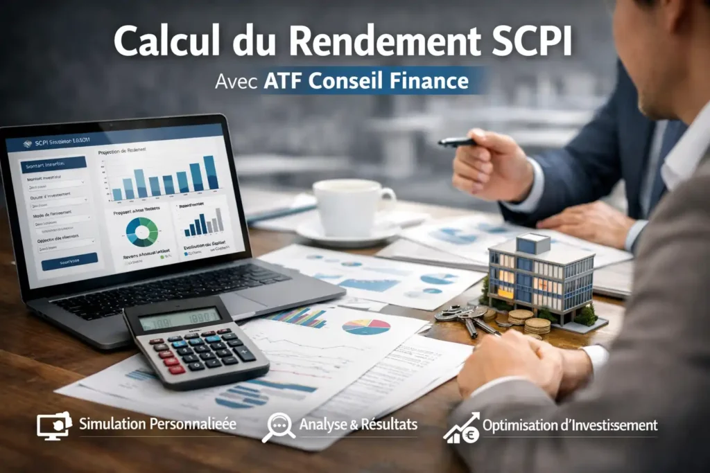 Calcul du rendement SCPI avec ATF Conseil Finance : méthode, outils et lecture des résultats Calcul du rendement SCPI avec ATF Conseil Finance : méthode, outils et lecture des résultats