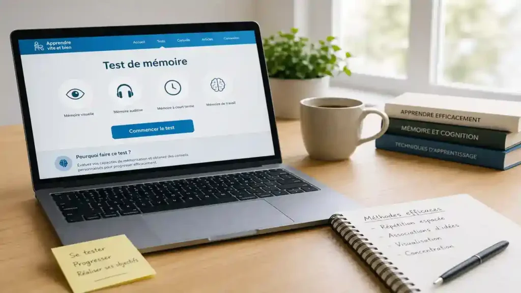 Test mémoire apprendre-vite-et-bien.com : un outil d’évaluation au service de la performance cognitive Test mémoire apprendre-vite-et-bien.com : fonctionnement et analyse